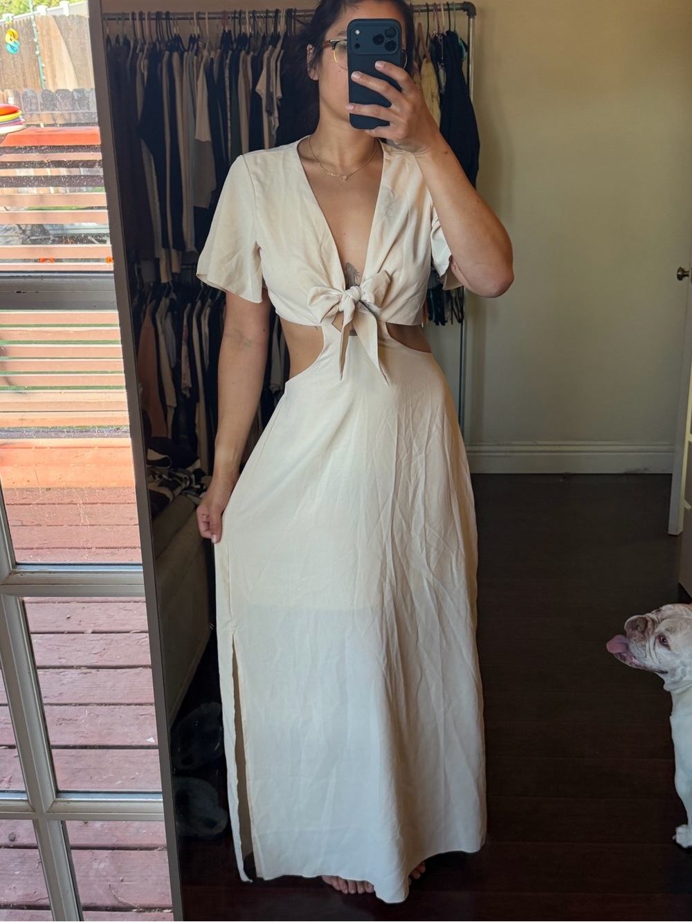 BNWT Maxi Cut out Dress
